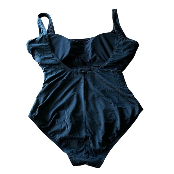 Carmen Marc Valvo  | Scoop Neck One Piece Swimwear - Picture 5 of 7